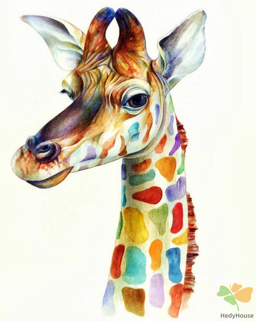 Animal Paint By Numbers Kits UK WM-555