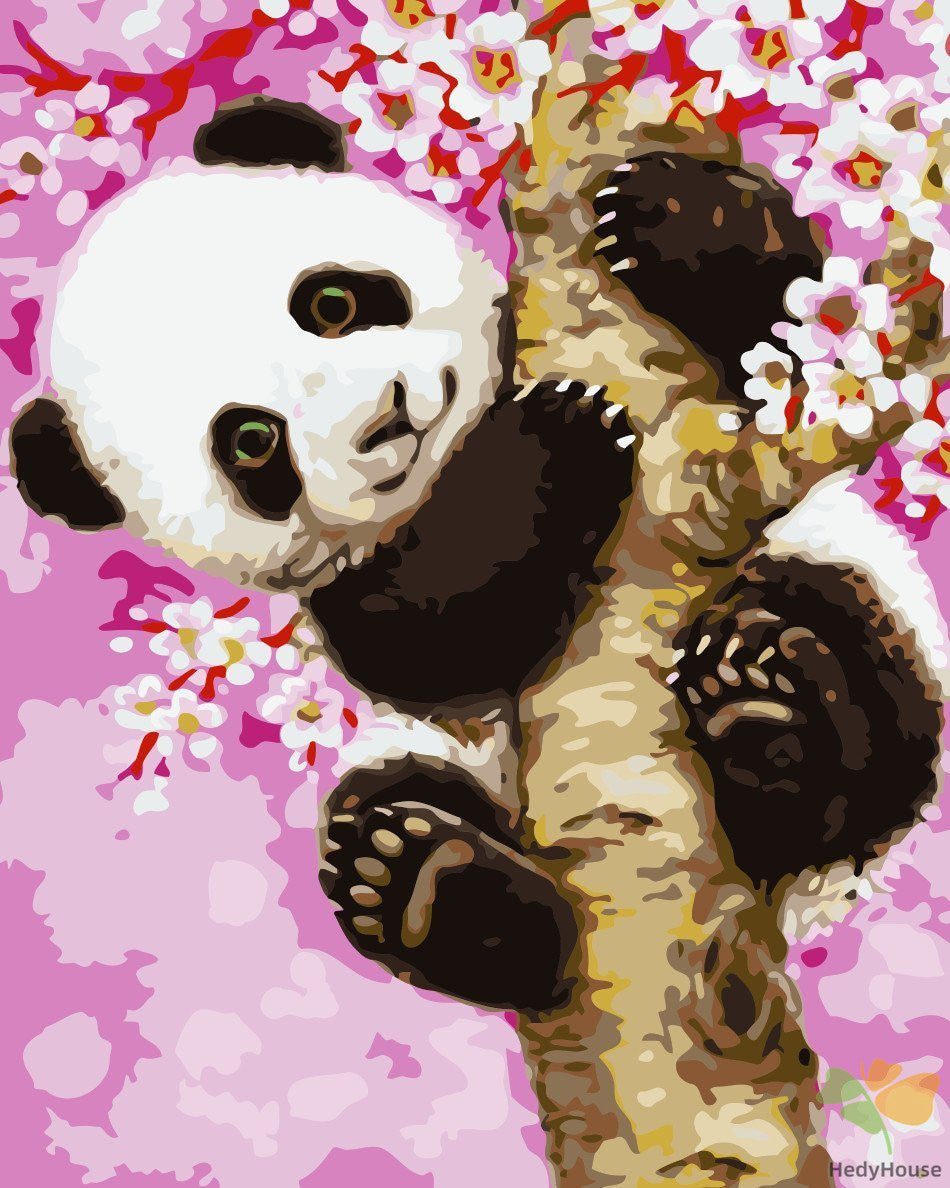 Animal Paint By Numbers Kits UK WM-666