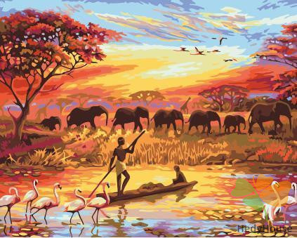 Nature Paint By Numbers Kits UK WM-714