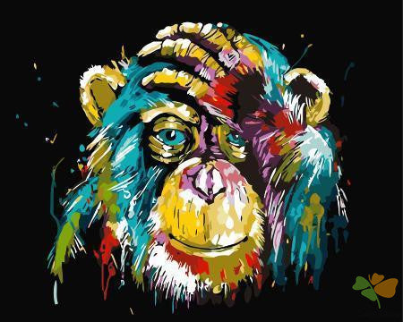 Animal Paint By Numbers Kits UK WM-734