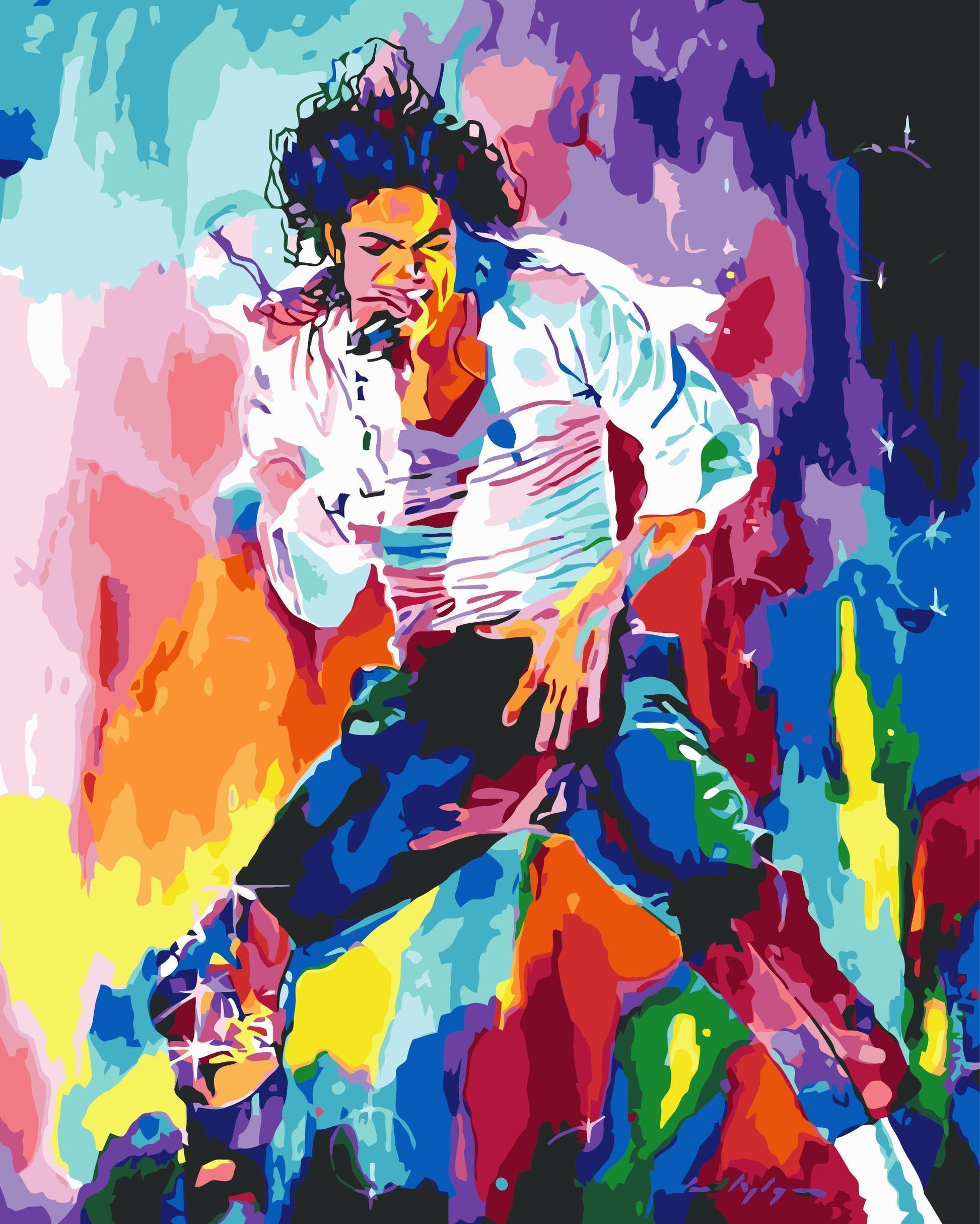 Portrait Paint By Numbers Kits UK WM100