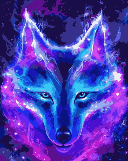 Animal Paint By Numbers Kits UK WM1434