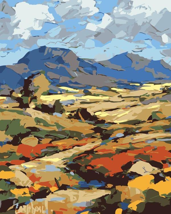 Landscape Paint By Numbers Kits UK WM1479