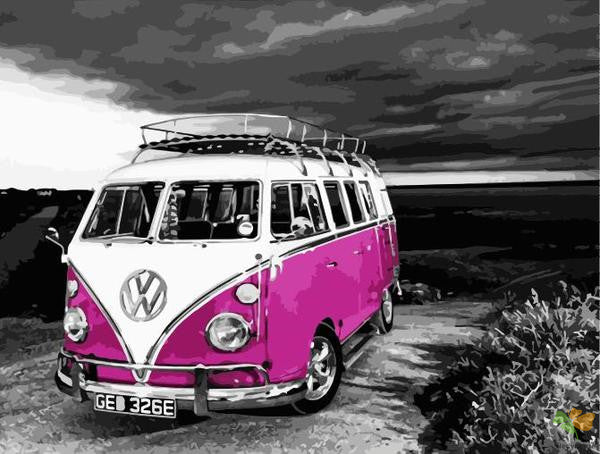 Engine Paint By Numbers Kits UK WM1489