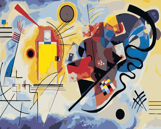 Abstract Paint By Numbers Kits UK For Adult WM1491