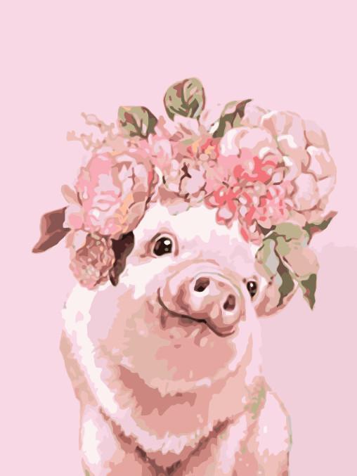 Animal Paint By Numbers Kits UK WM1603