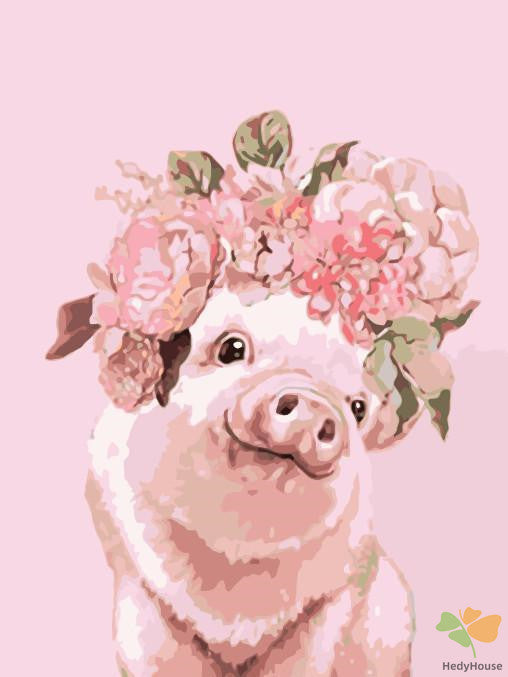 Animal Paint By Numbers Kits UK WM1603