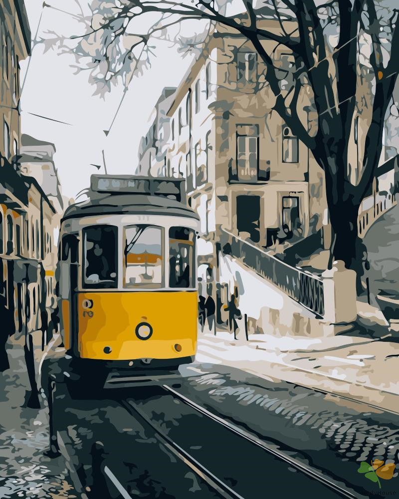 Engine Paint By Numbers Kits UK WM455