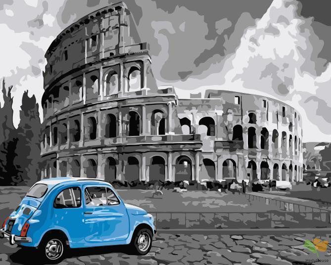 Engine Paint By Numbers Kits UK WM587