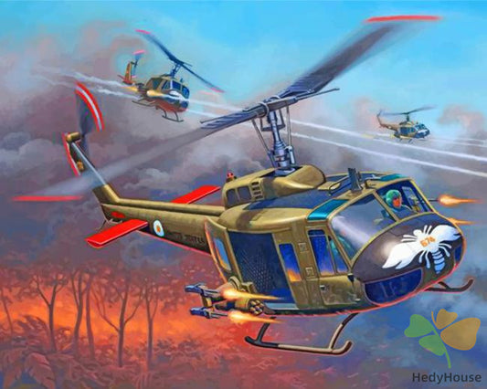 Military Paint By Numbers Kits UK WR7622