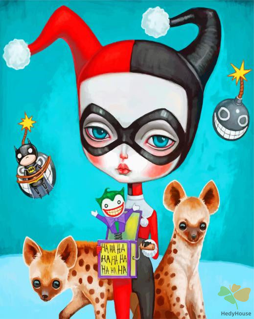 Portrait Paint By Numbers Kits UK XC1209