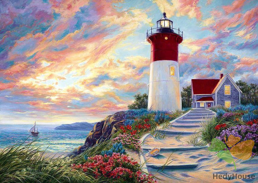 Seascape Paint By Numbers Kits UK XQ3293