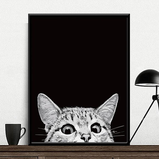Cat & Dog Paint By Numbers Kits UK For Adult Z6012