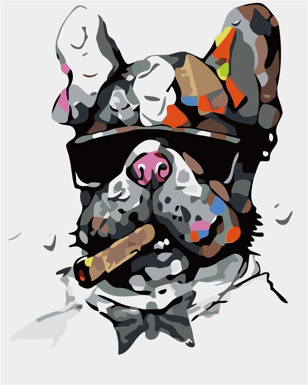 Cat & Dog Paint By Numbers Kits UK ZC3011