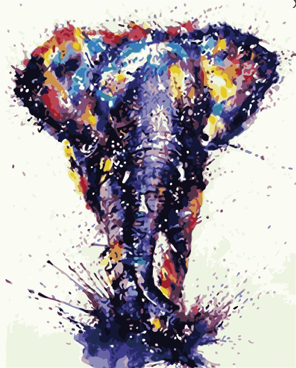 Animal Paint By Numbers Kits UK For Adult ZC3017