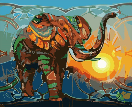 Animal Paint By Numbers Kits UK ZC3019