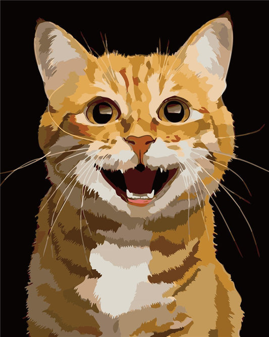 Cat & Dog Paint By Numbers Kits UK ZC3039