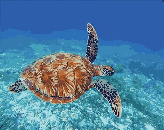 Animal Paint By Numbers Kits UK For Adult ZC3053