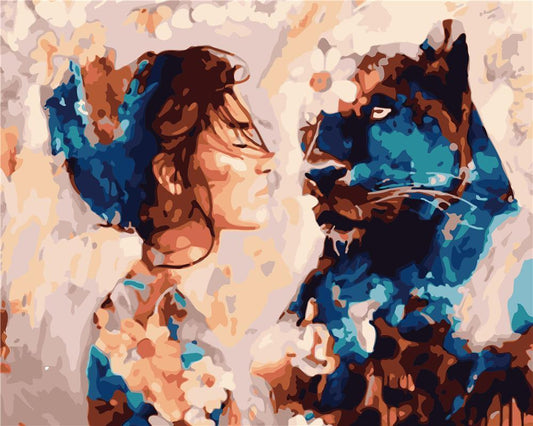 Portrait Paint By Numbers Kits UK For Adult ZC3059