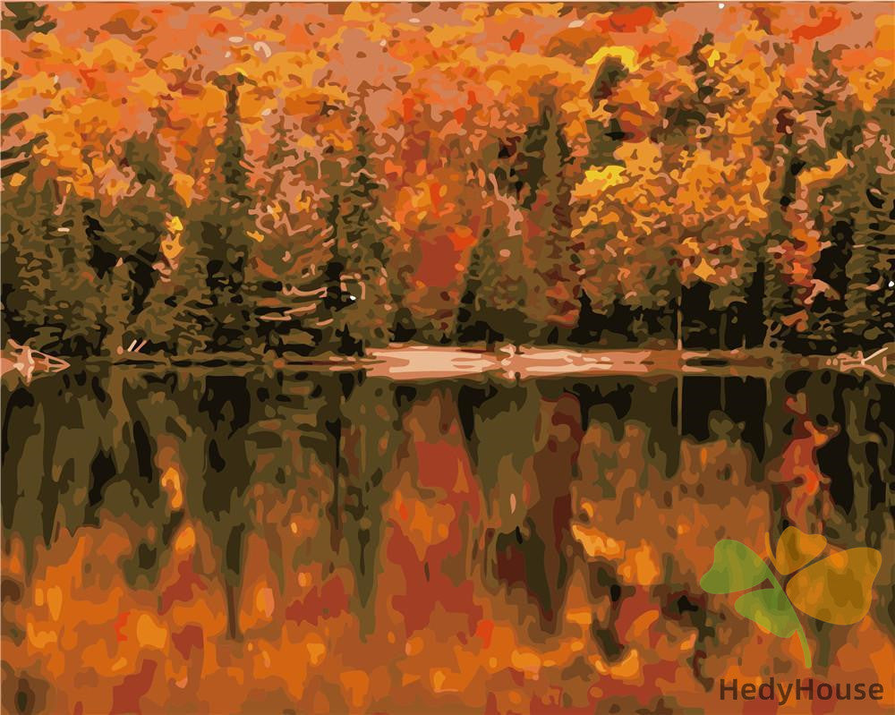 Nature Paint By Numbers Kits UK ZC3078