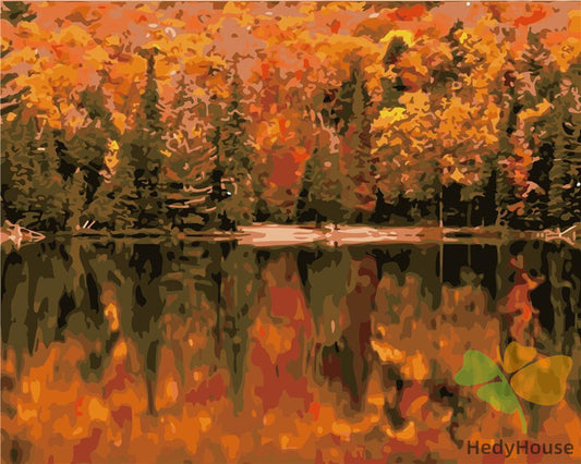 Nature Paint By Numbers Kits UK ZC3078