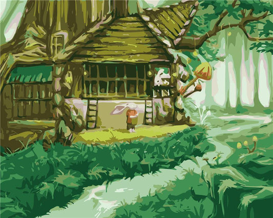 Natural Paint By Numbers Kits UK For Adult ZC3090