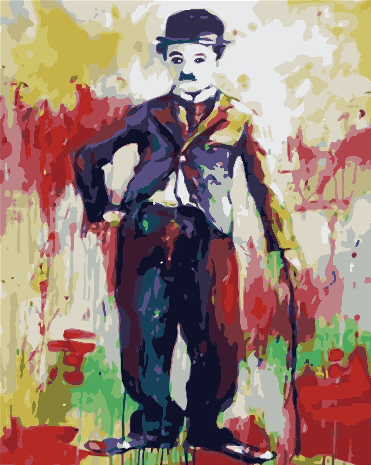 Portrait Paint By Numbers Kits UK For Adult ZC3119