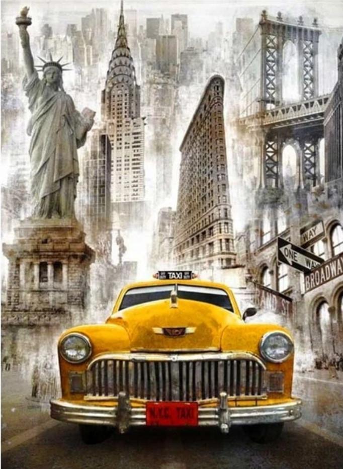 Landscape US Masterpiece Paint By Numbers HQD1418