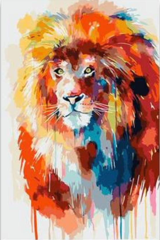 Animal Paint By Numbers Kits UK For Adult vm91624
