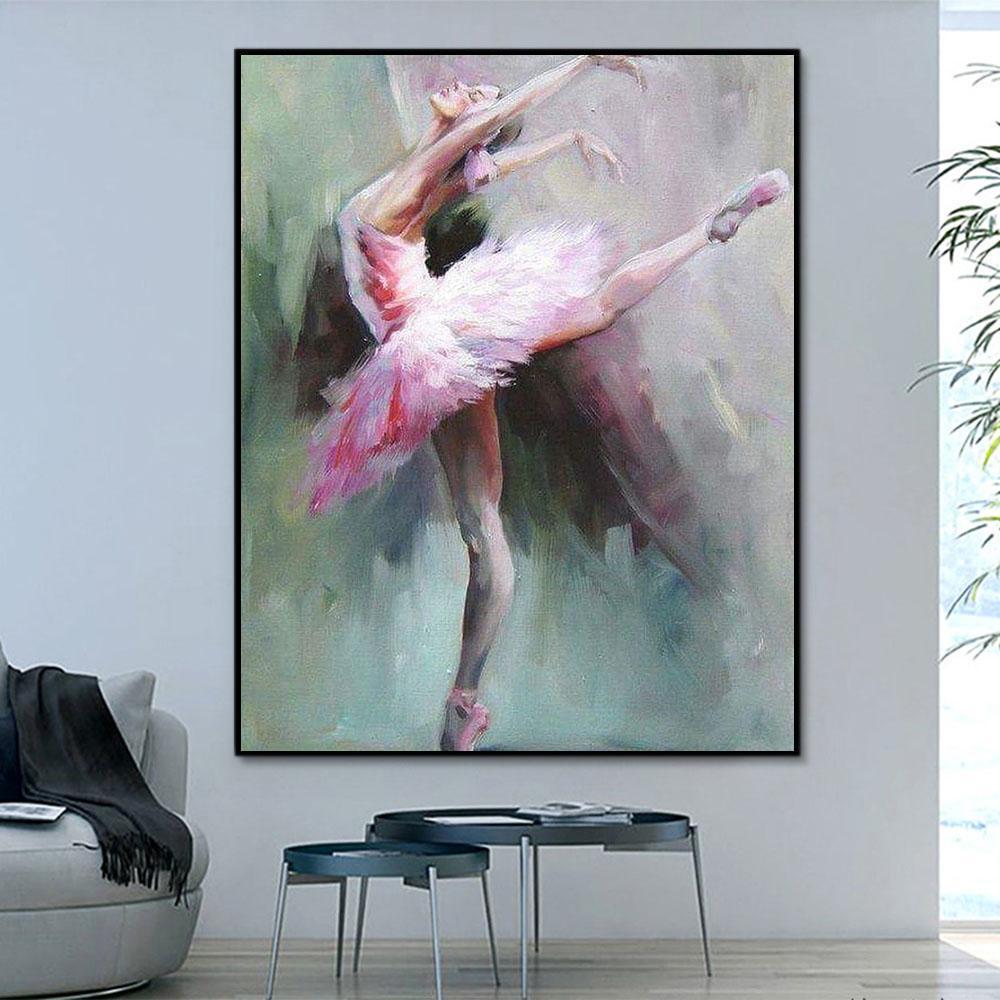 Portrait Dancer Paint By Numbers Kits UK For Adult HQD1316