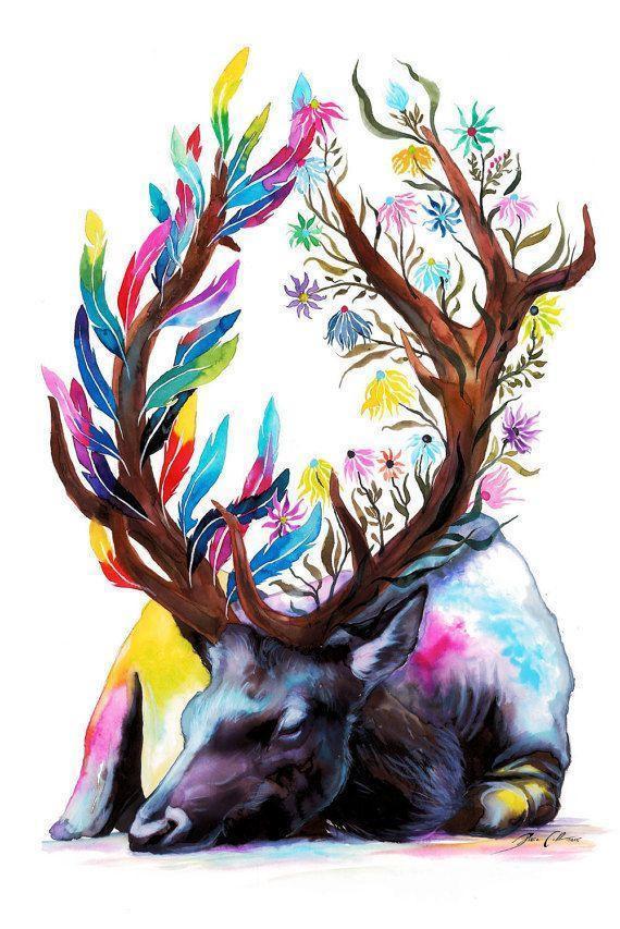 Animal Paint By Numbers Kits UK For Adult vm94711