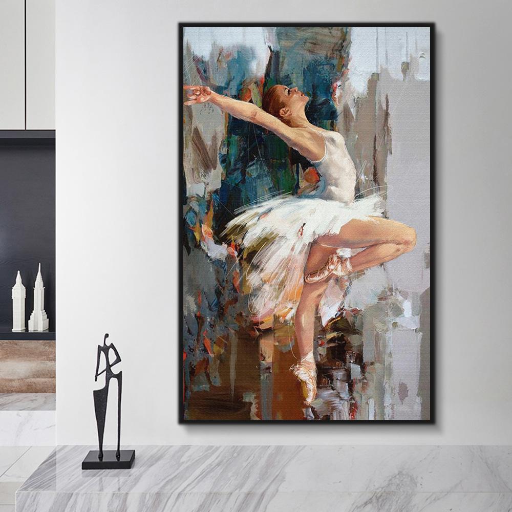 Portrait Dancer Paint By Numbers Kits UK For Adult HQD1314