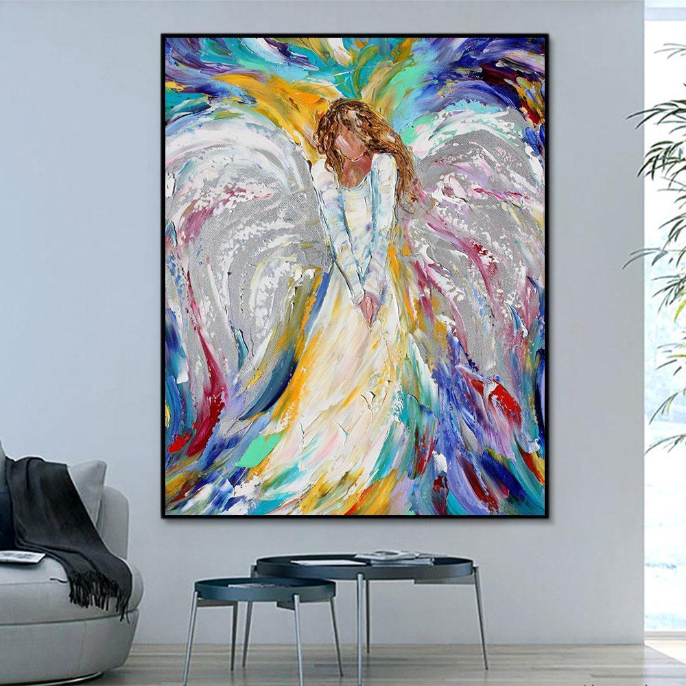 Portrait Angel Paint By Numbers Kits UK For Adult HQD1313