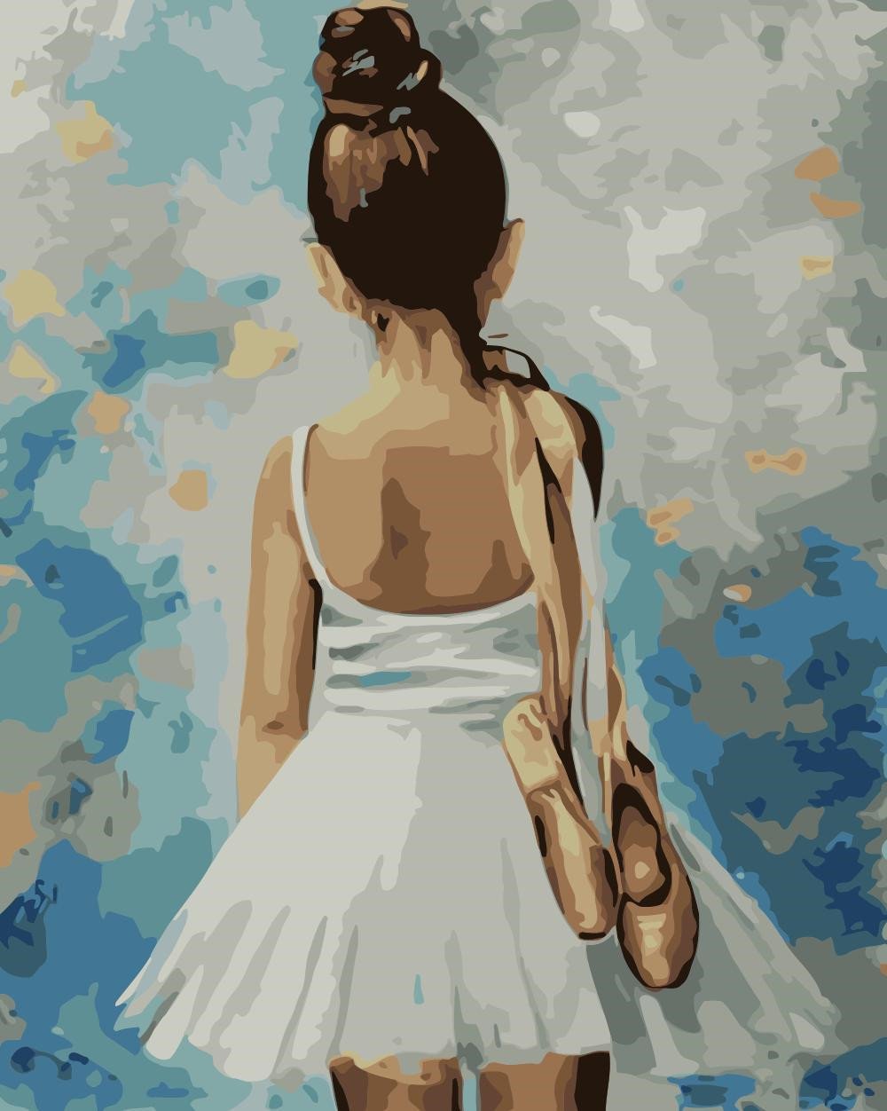 Portrait Paint By Numbers Kits UK For Adult wm-988