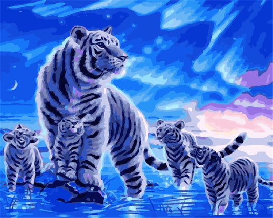 Animal Paint By Numbers Kits UK For Adult A149