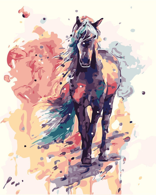 Animal Paint By Numbers Kits UK For Adult A79