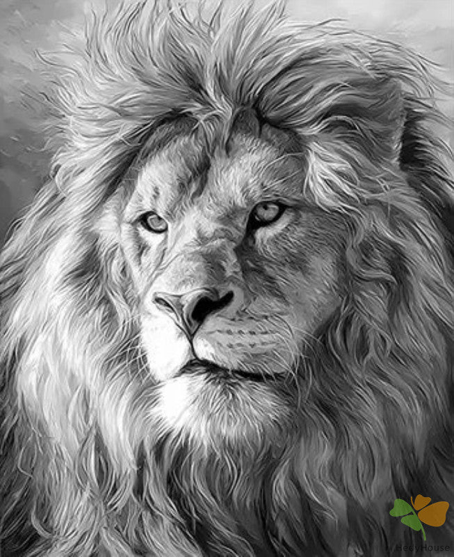 Animal Paint By Numbers Kits UK BAW6513