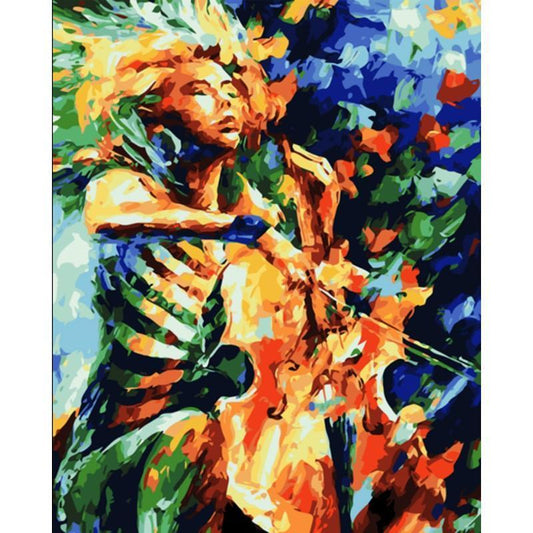 Portrait Paint By Numbers Kits UK For Adult BR2027