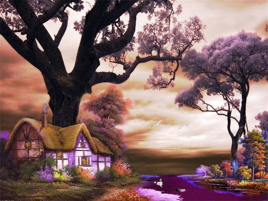 Natural Paint By Numbers Kits UK For Adult BR2029