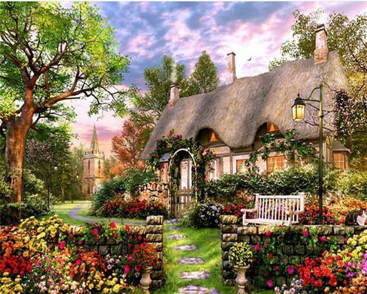 Natural Paint By Numbers Kits UK For Adult BR2033
