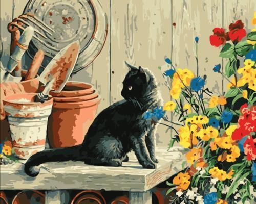 Cat & Dog Paint By Numbers Kits UK BR2040