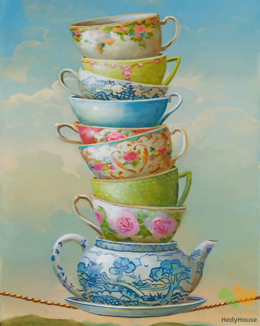 Still Life Paint By Numbers Kits UK CUP4529
