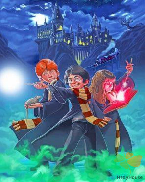 Movie Paint By Numbers Kits UK DQ30835