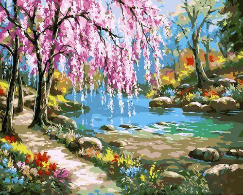Natural Paint By Numbers Kits UK For Adult GX1070