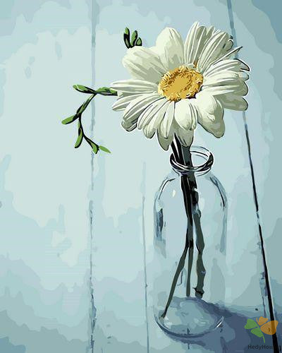 Flower Paint By Numbers Kits UK GX1412