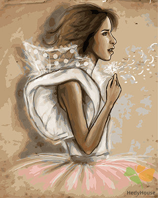 Portrait Paint By Numbers Kits UK GX21005