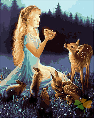 Portrait Paint By Numbers Kits UK GX21020