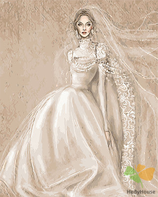 Portrait Paint By Numbers Kits UK GX21035