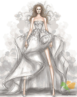 Portrait Paint By Numbers Kits UK GX21064