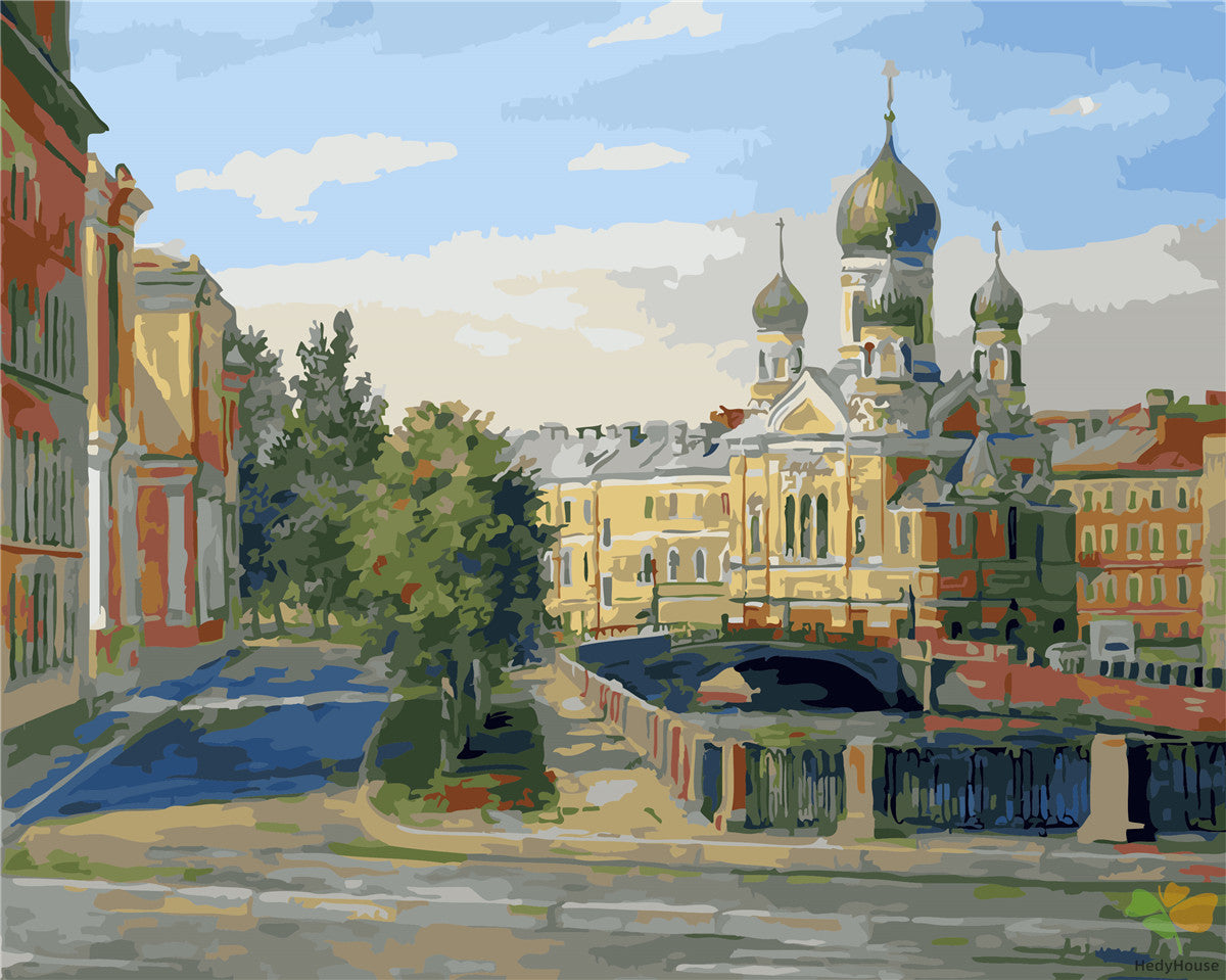 City Paint By Numbers Kits UK GX21094